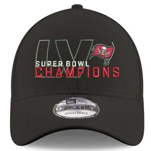 NEW Tampa Bay Buccaneers New Era Super Bowl LV Champions Victory 9FORTY Hat